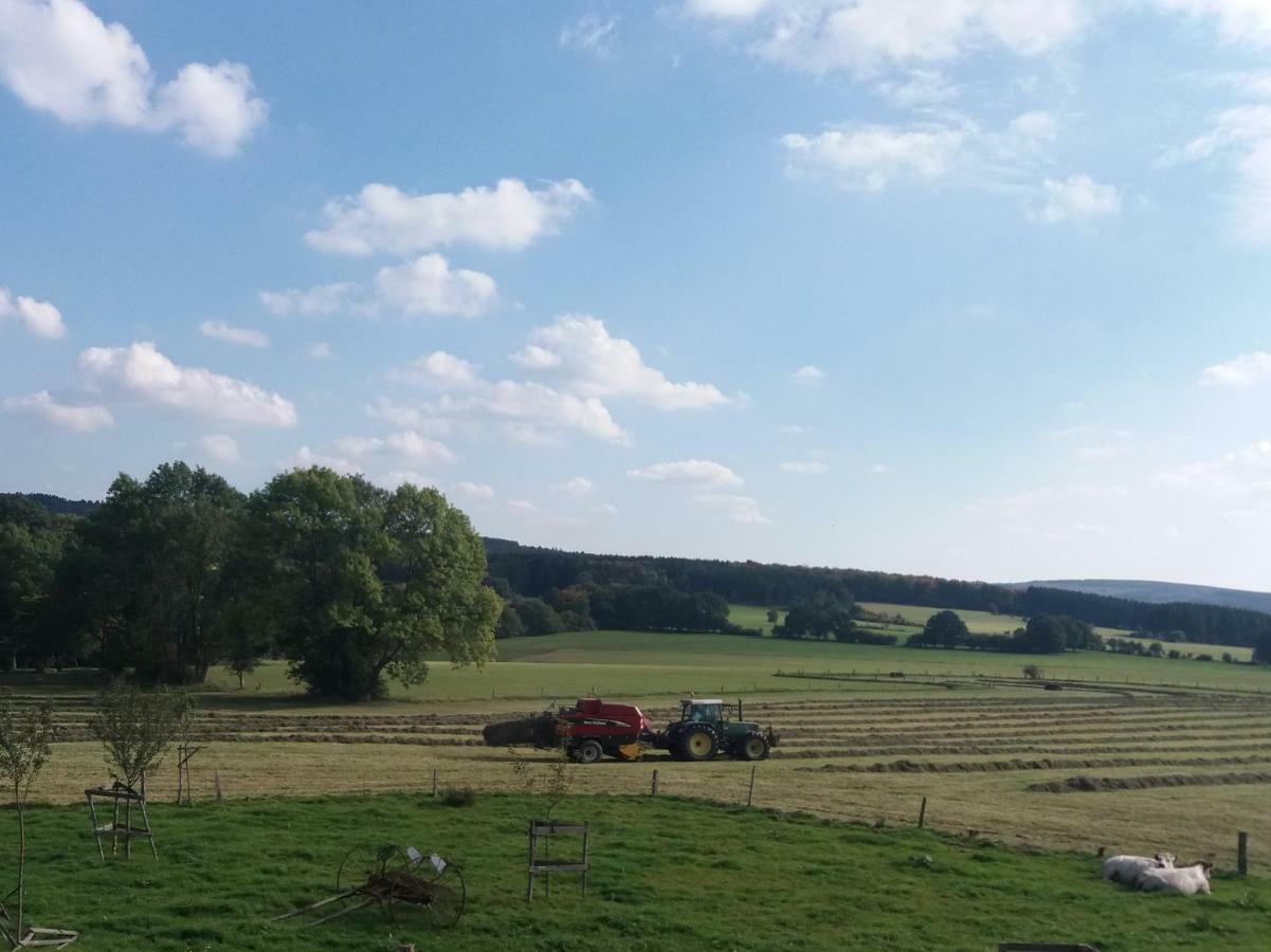 La Croisee Des Champs, Gite Entre Durbuy Et La Roche En Ardenne Érezée Buitenkant foto